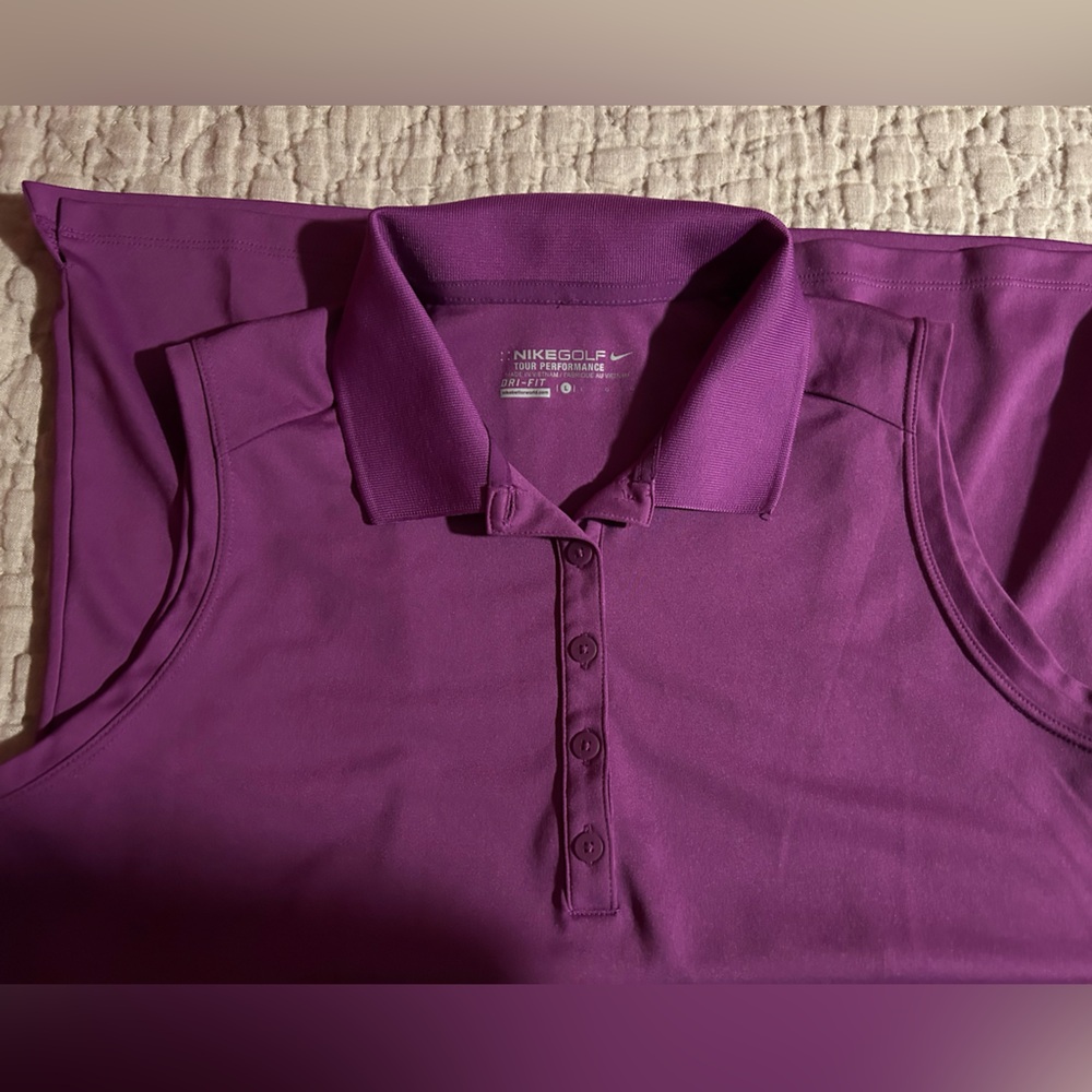 Nike Golf Rich Purple Polo Shirt